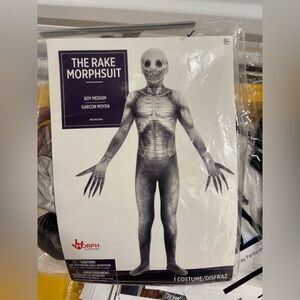 Kids Boys Medium 8-10 The Rake Skin Suit Costume